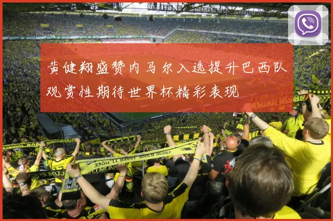黄健翔盛赞内马尔入选提升巴西队观赏性期待世界杯精彩表现